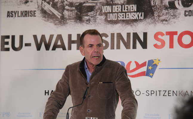 FPÖ-EU-Spitzenkandidat Harald Vilimsky.
