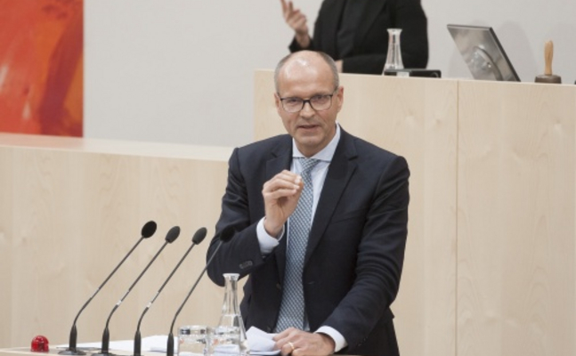 FPÖ-Justizsprecher Harald Stefan im Nationalrat.