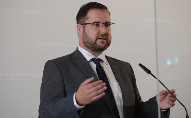 FPÖ-U-Ausschuss-Fraktionsvorsitzender Christian Hafenecker.