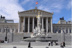 Das Parlament in Wien wird künftig auch ohne Wolfgang Sobotkas "goldenen Flügel" auskommen.
